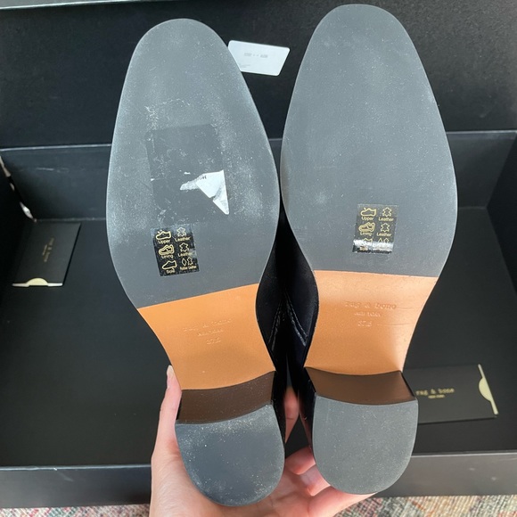 rag & bone Black Heeled Boots - Picture 8 of 11